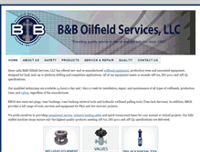 Tablet Screenshot of bboilfield.com